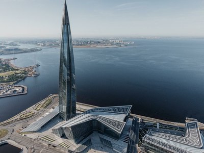 Многофункциональный комплекс Лахта центр г. Санкт-петербург